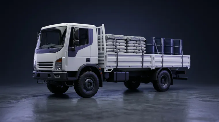 Open lorry