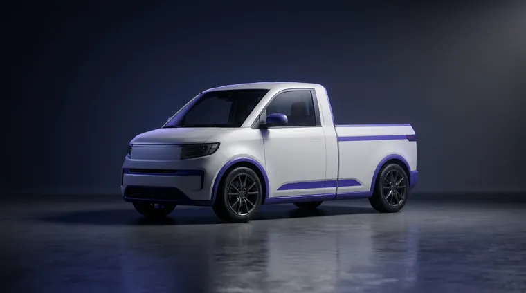 Pickup van